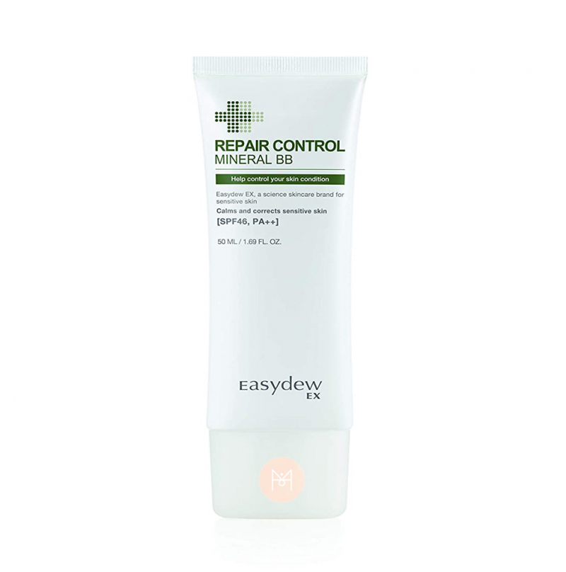 Kem chống nắng che khuyết điểm hoàn hảo Easydew Ex repair control mineral BB cream spf 45 pa++